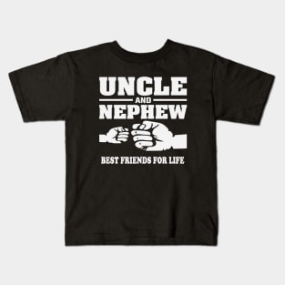 Uncle and Nephew Best Friends for Life Kids T-Shirt